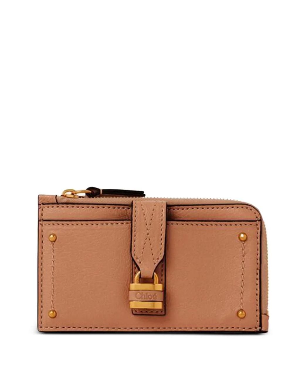 Chloé Brown Small Paddington Purse With Card Slots