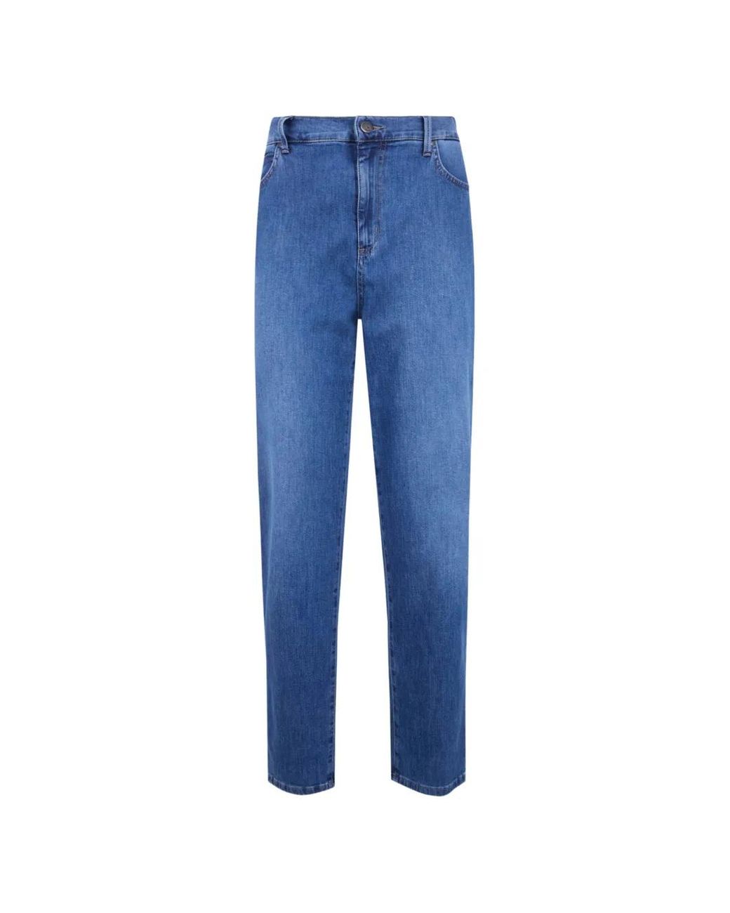 CIGALA'S Blue Elasticated-Waist Jeans
