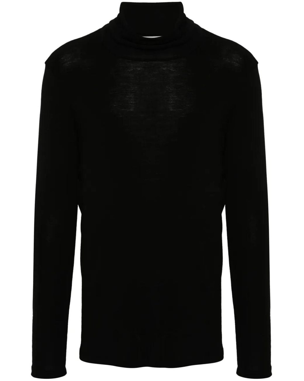 Rohe Klassischer Pullover in Black für Herren