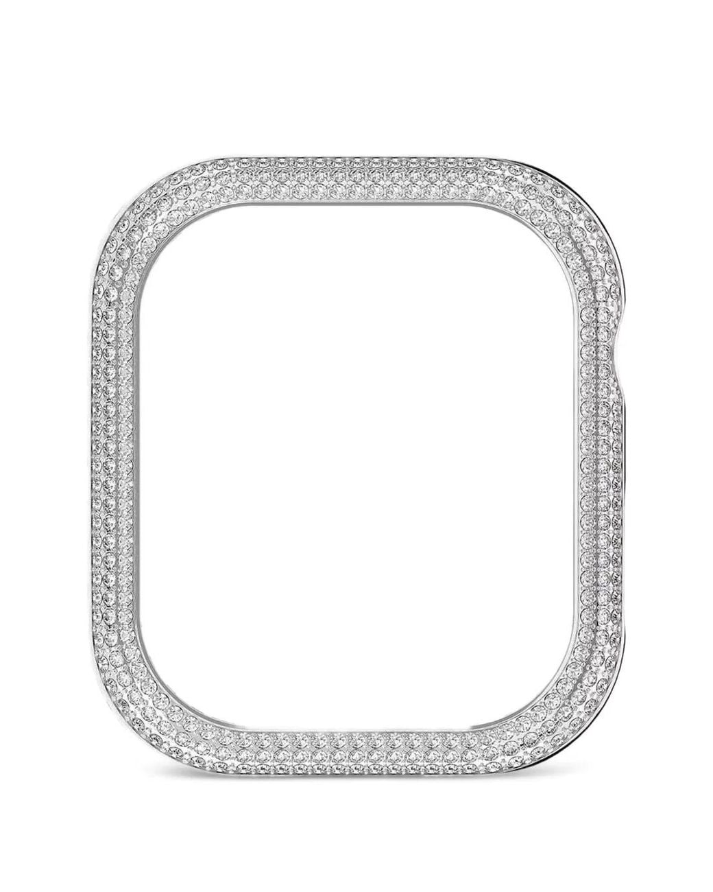 Swarovski White Crystal-Embellished Watch Case