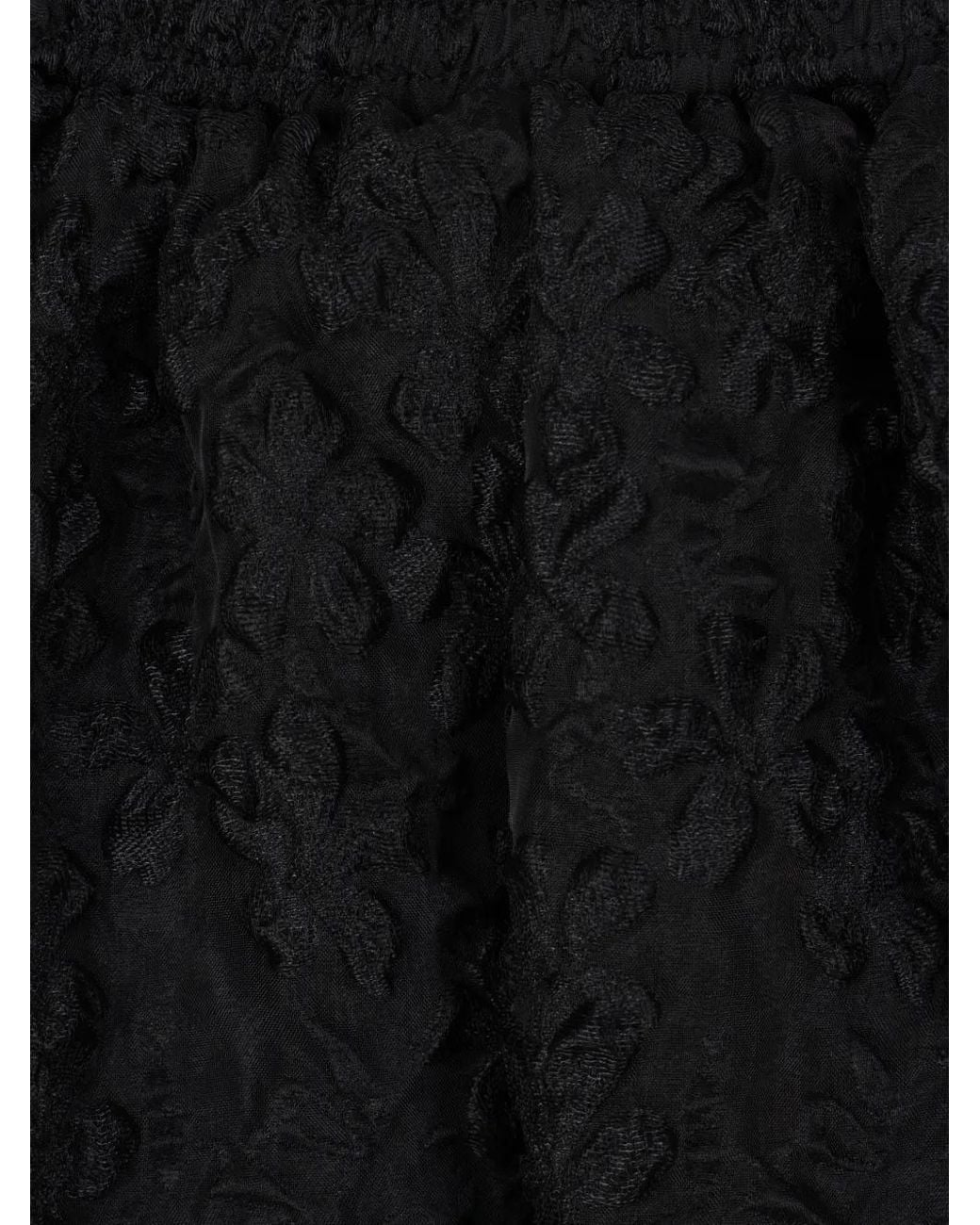 CECILIE BAHNSEN Black Patterned-Jacquard Skirt