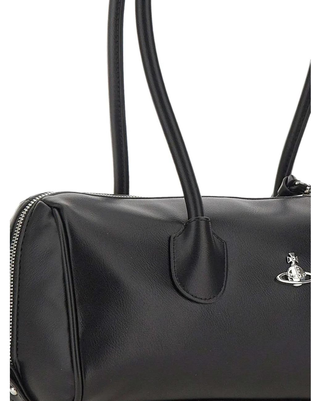 Vivienne Westwood Black Polly Bowling Bag