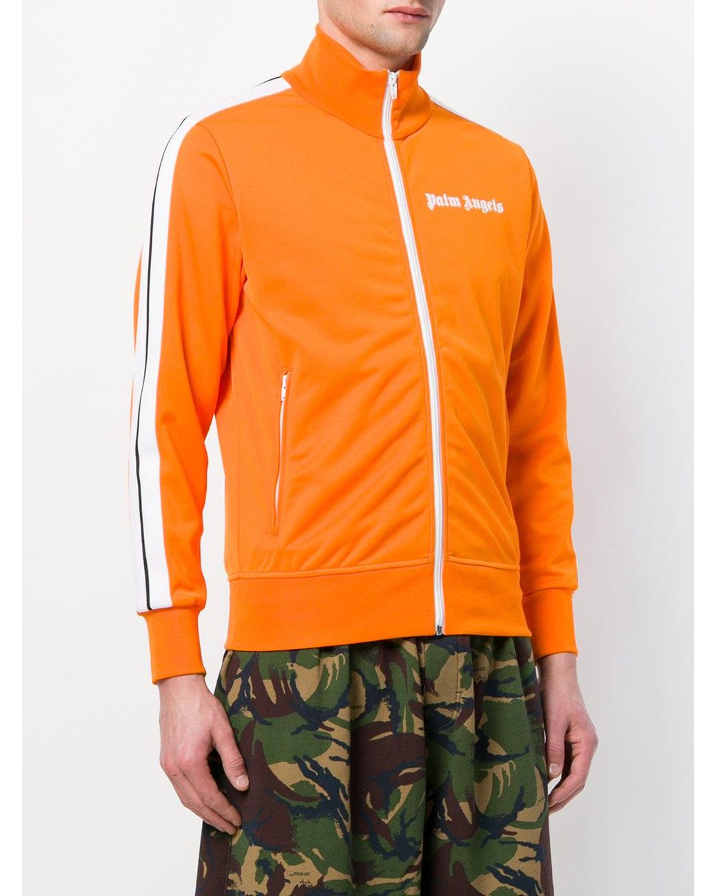 Palm angels black and orange tracksuit sale