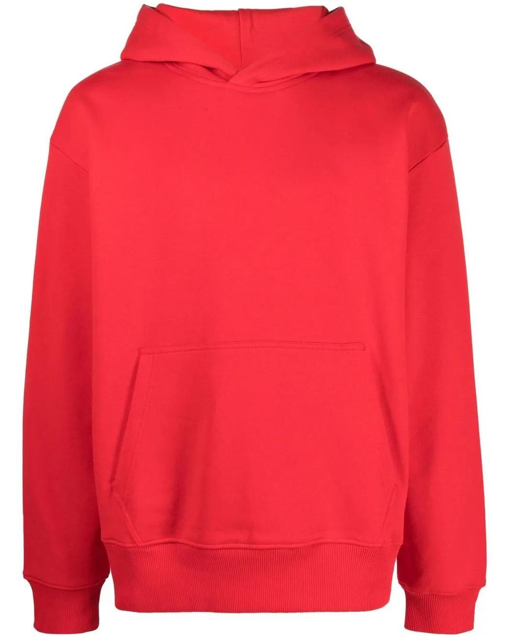 DIESEL Red Logo-Print Long-Sleeve Hoodie for men