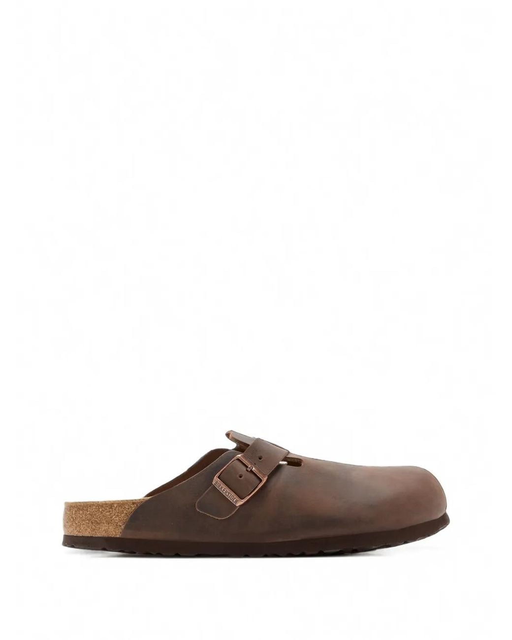 Birkenstock Brown Boston Buckle-Strap Sandals for men