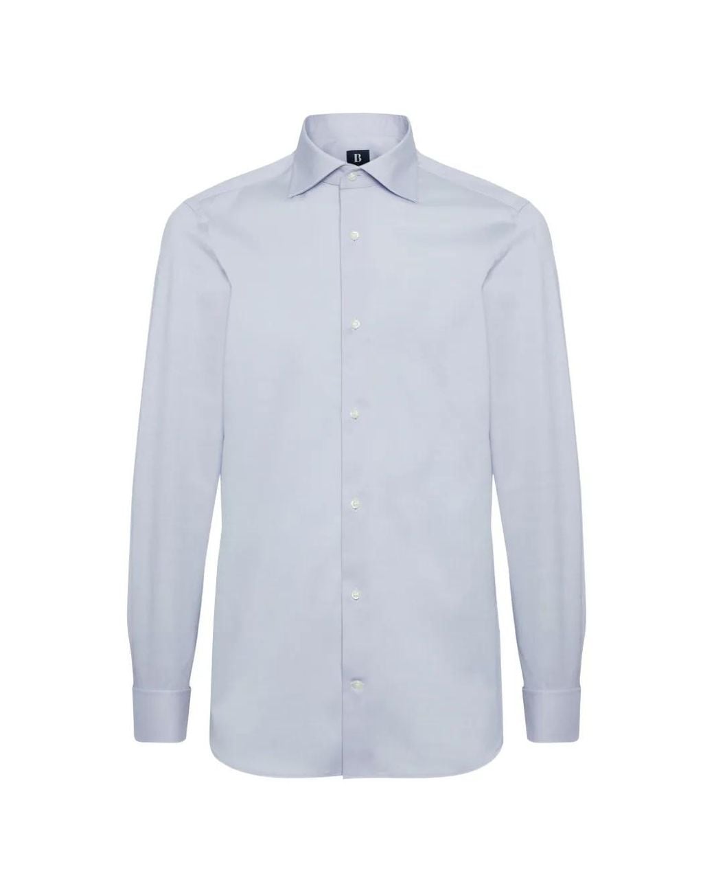 Boggi Blue Windsor-Collar Shirt for men