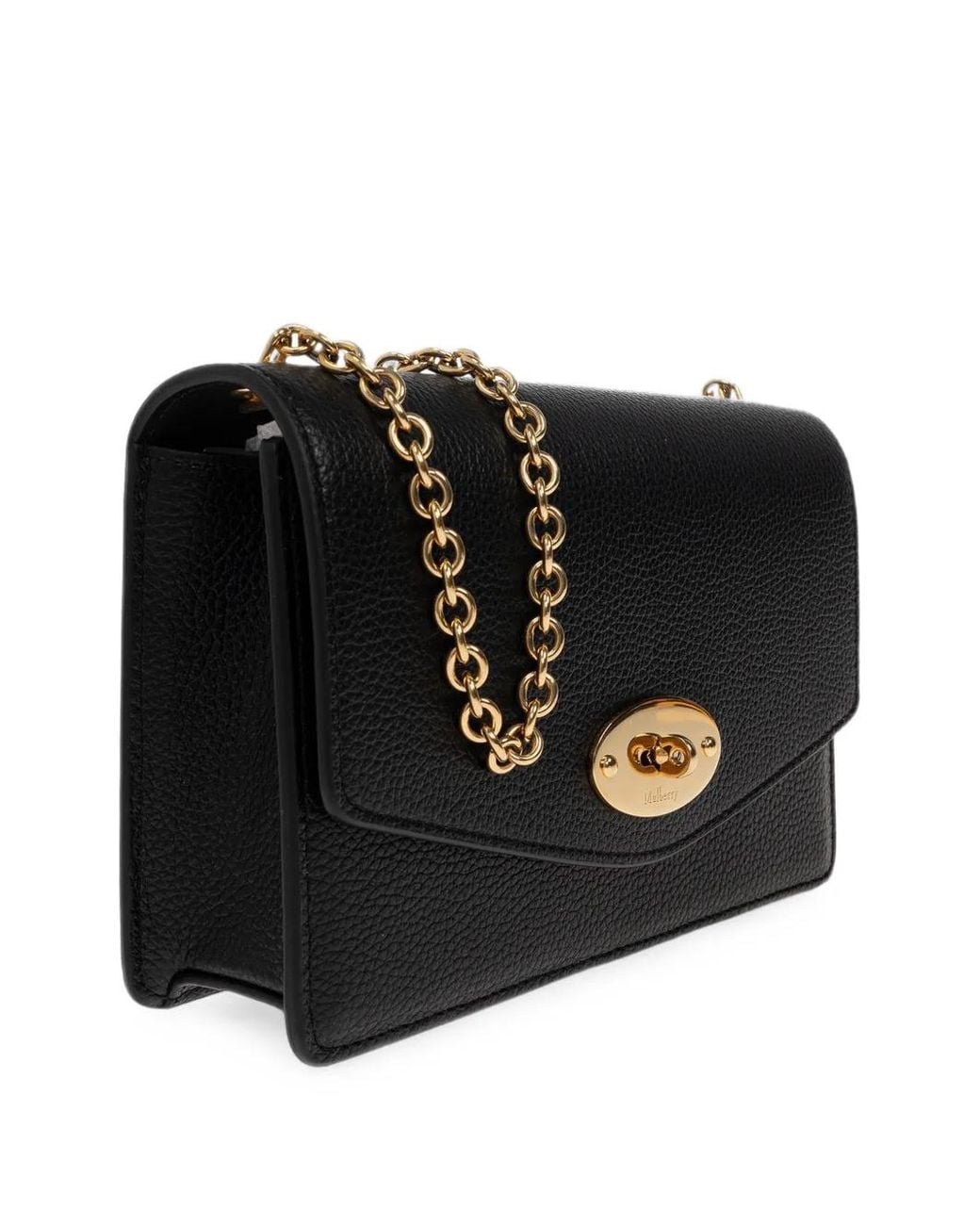 Mulberry Black Small Darley Cross Body Bag