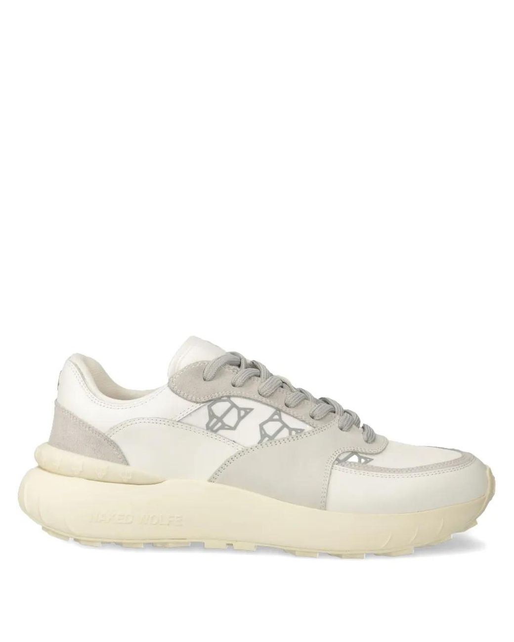 Naked Wolfe White Dart Sneakers for men
