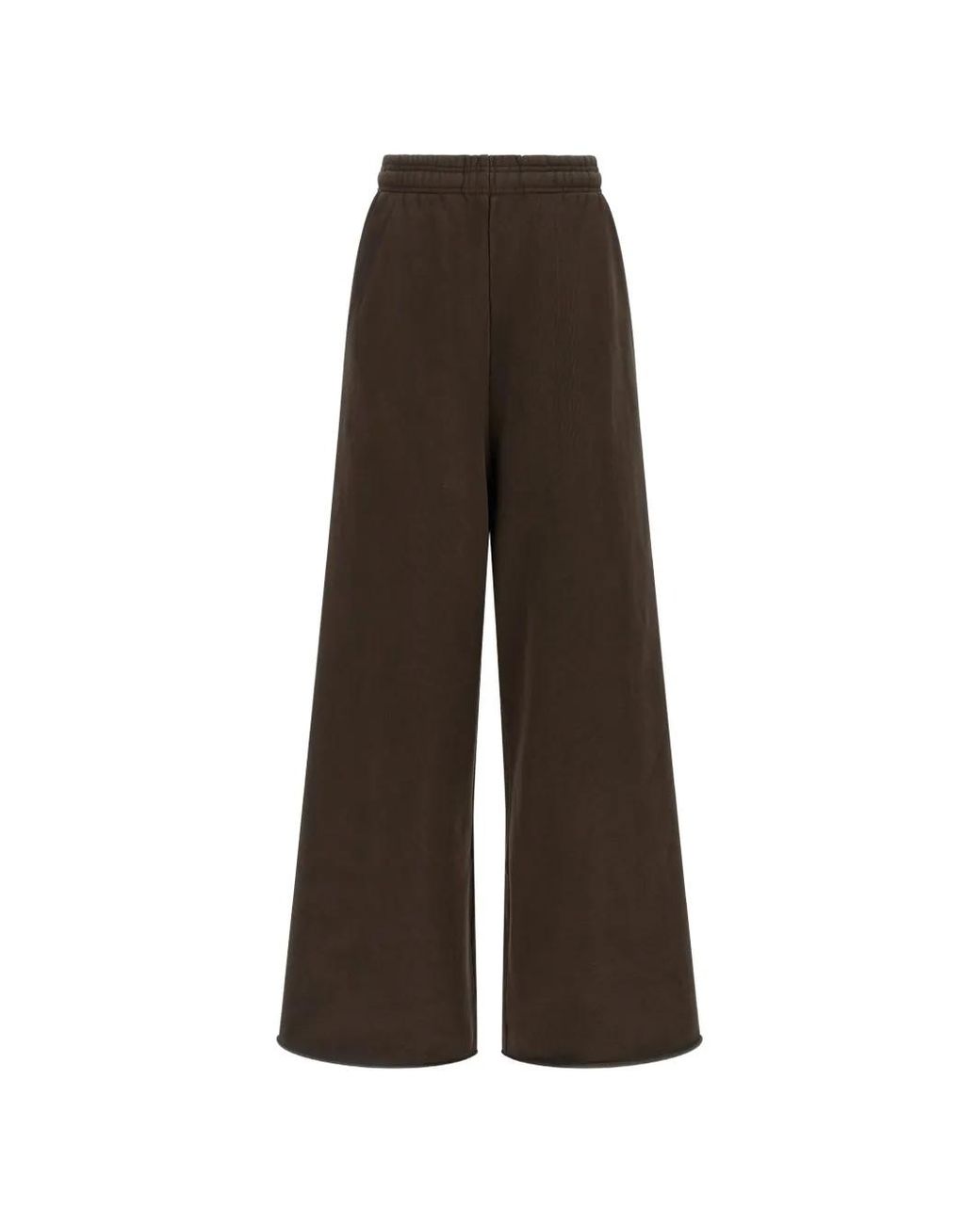 Entire studios Brown Full Raw-Cut Track Pants
