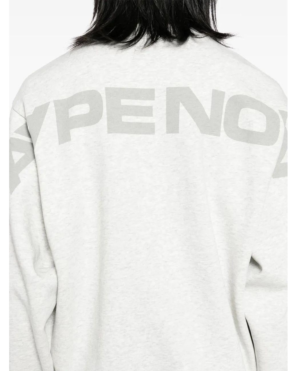 Aape By A Bathing Ape White Logo-Patched Sweatshirt for men