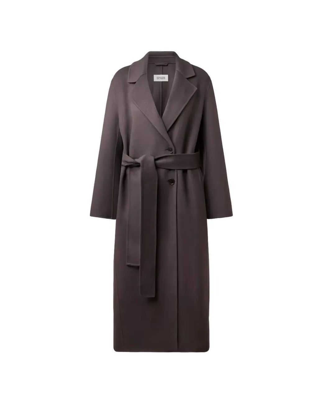 Drykorn Black Upavon Belted Coat