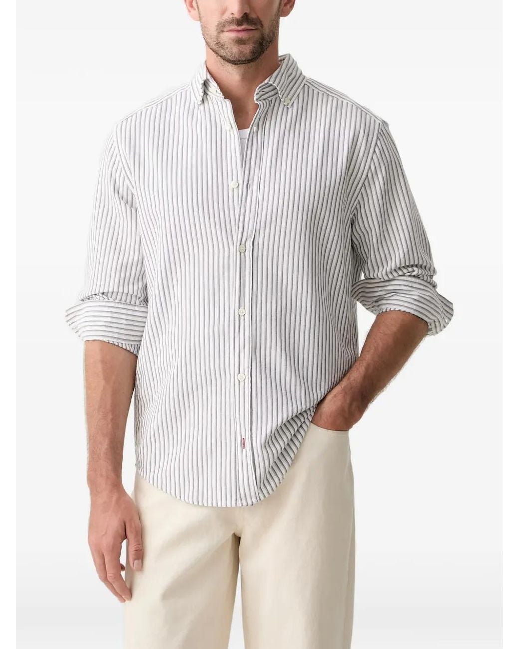 Camisa A Rayas Joop! de hombre de color Gray