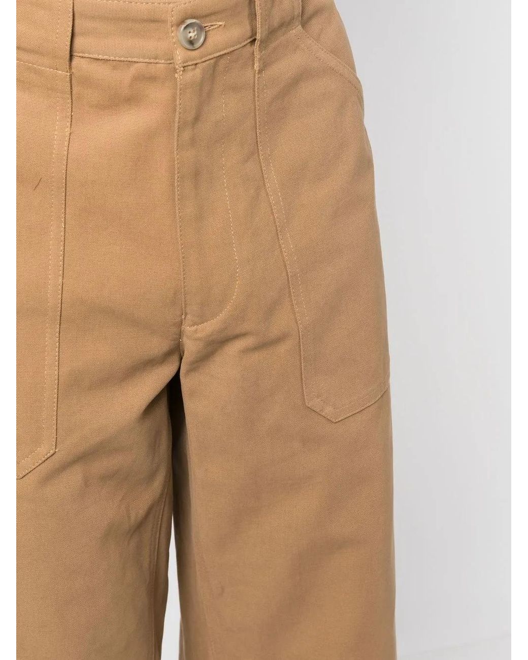 A.P.C. Natural Sidney Straight-Leg Cotton Trousers for men