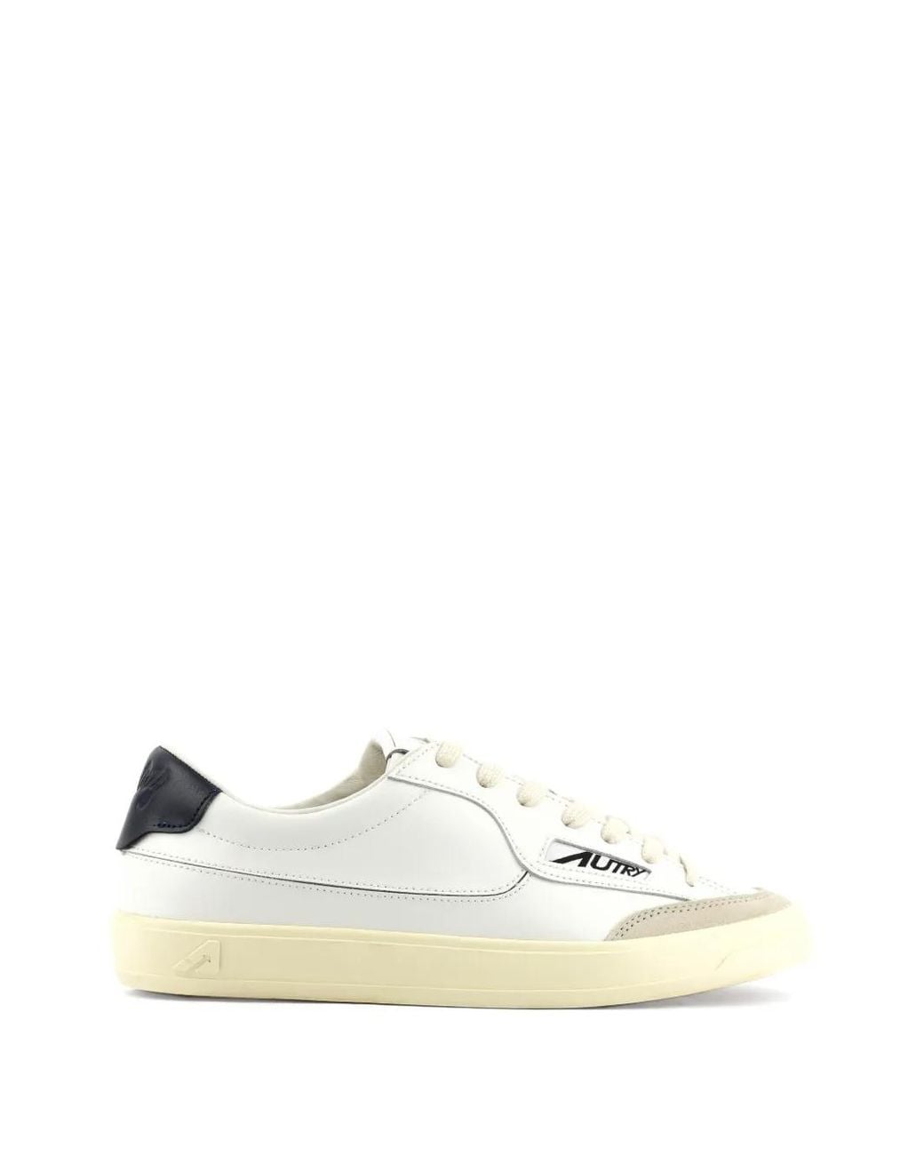 Autry White Windscape Logo-Print Low-Top Sneakers for men