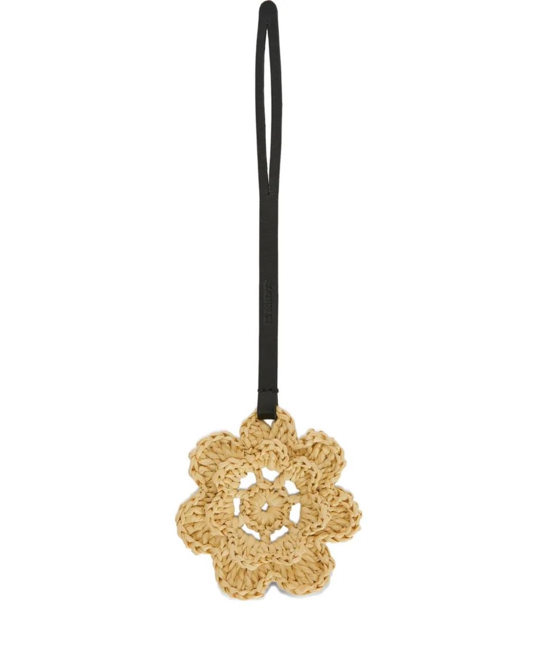 Jil Sander Metallic Flower Charm