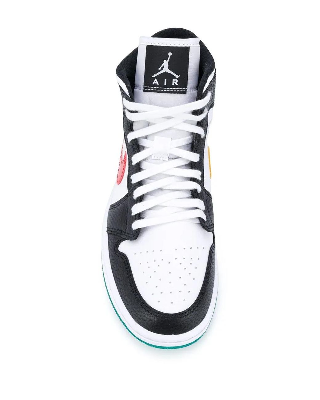 Nike White Air 1 Mid "Alternate Swooshes" Sneakers