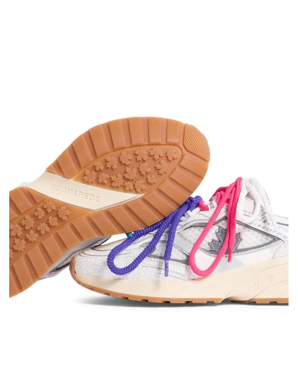 DSquared² Pink Sprinter Sneakers