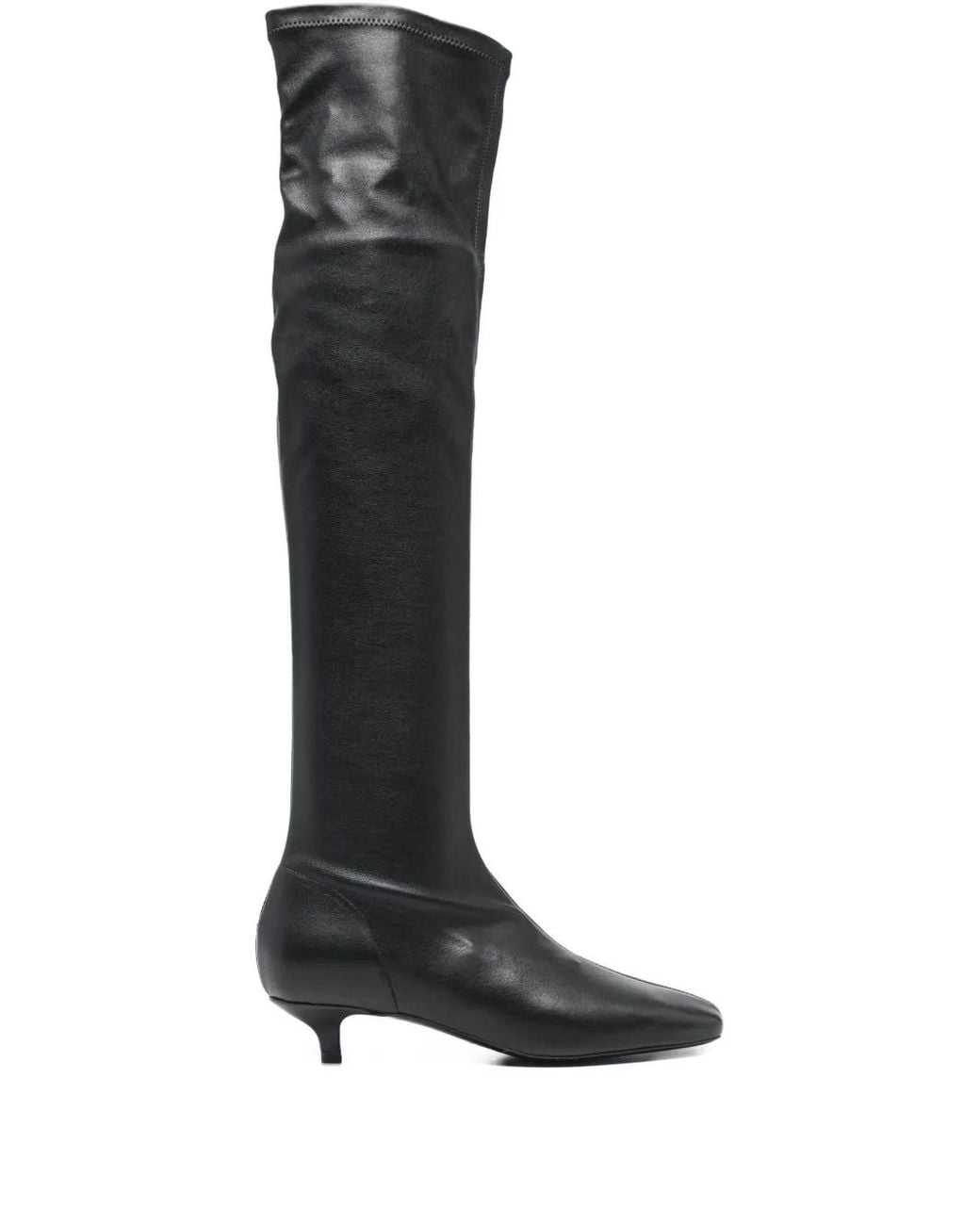 Totême Black Day Nappa Knee-High Boots