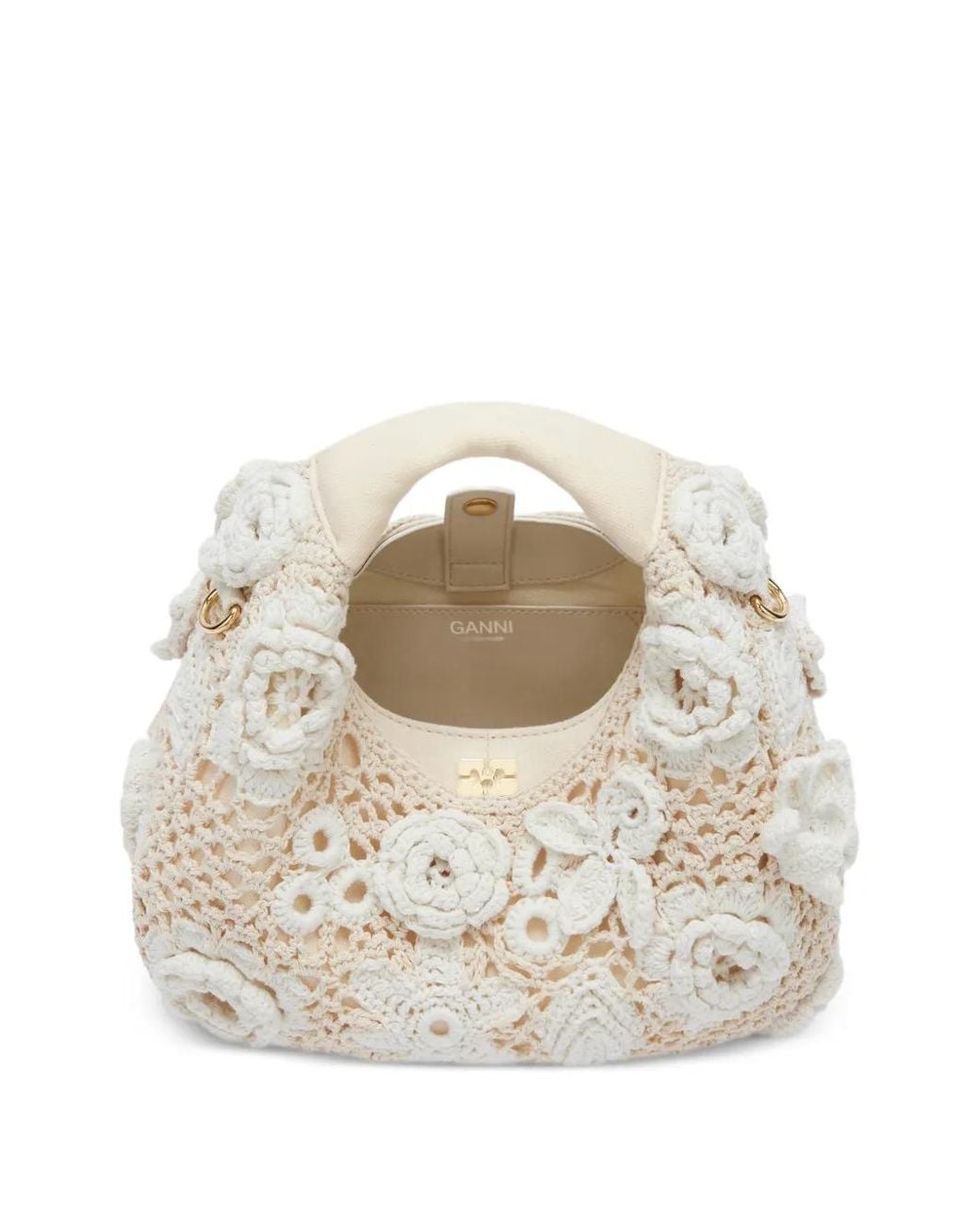 Ganni Natural Mini Shoulder Bag