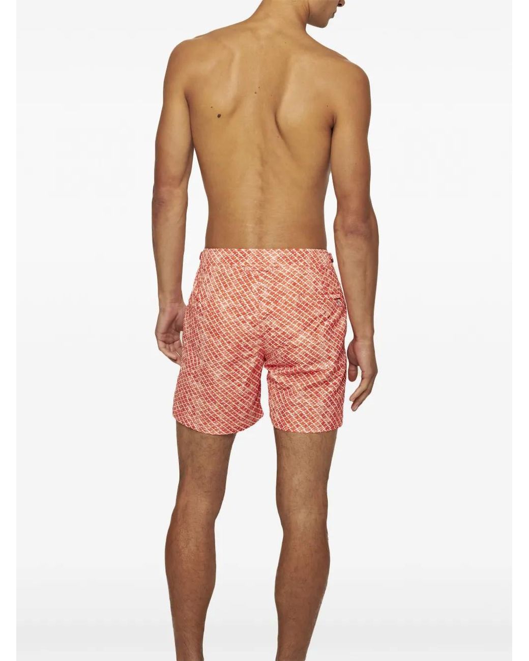 Orlebar Brown Red Bulldog Swim Shorts for men