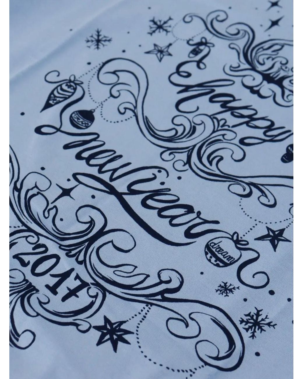 Dolce & Gabbana Blue Graphic-Print T-Shirt for men