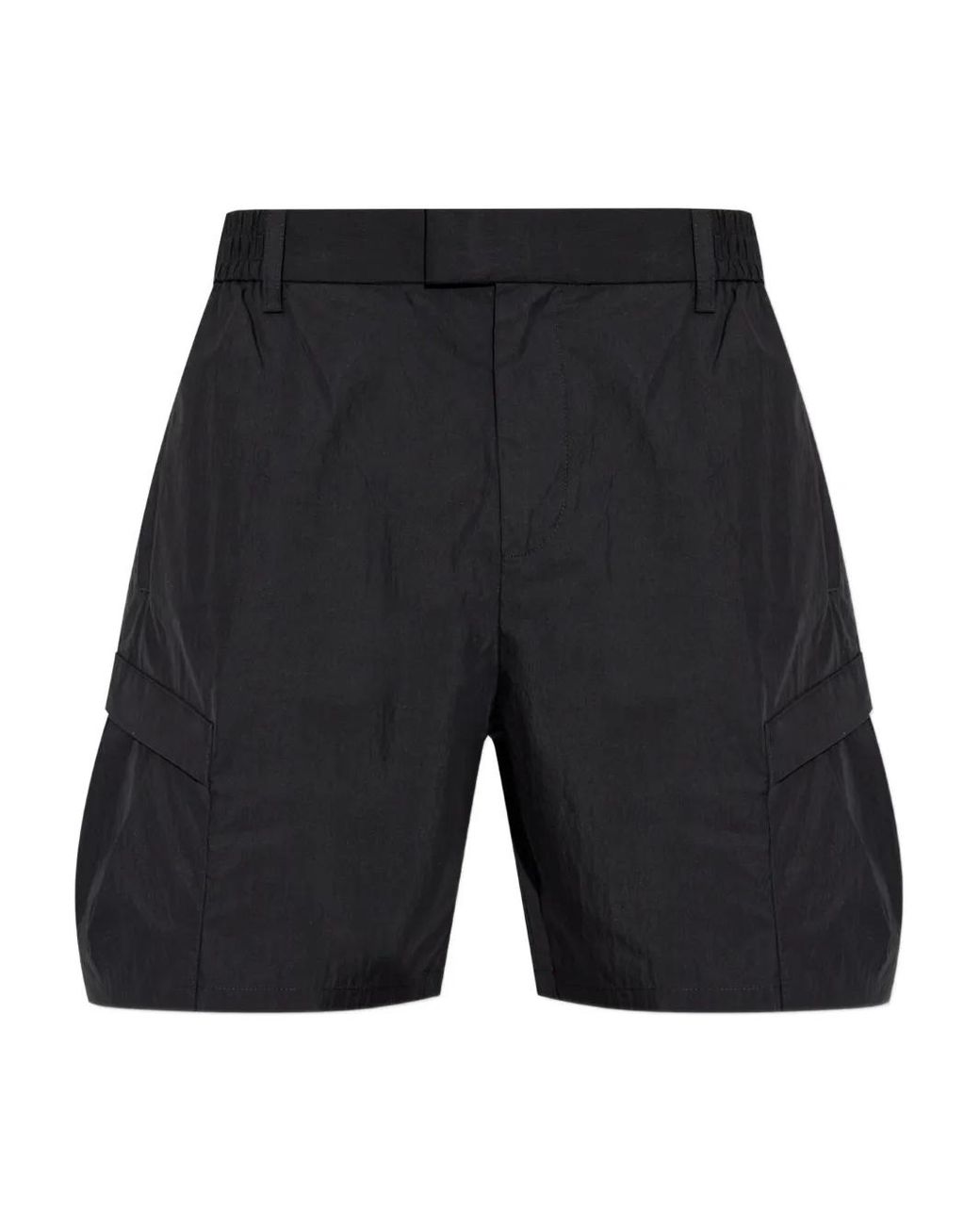 Represent Blue Cargo Shorts for men