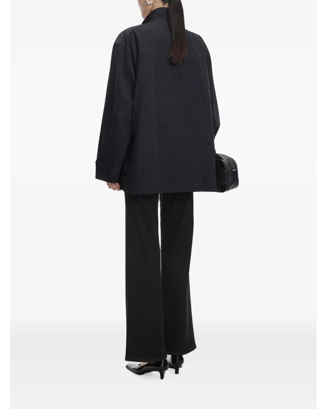 JNBY Blue Oversized Safari Jacket