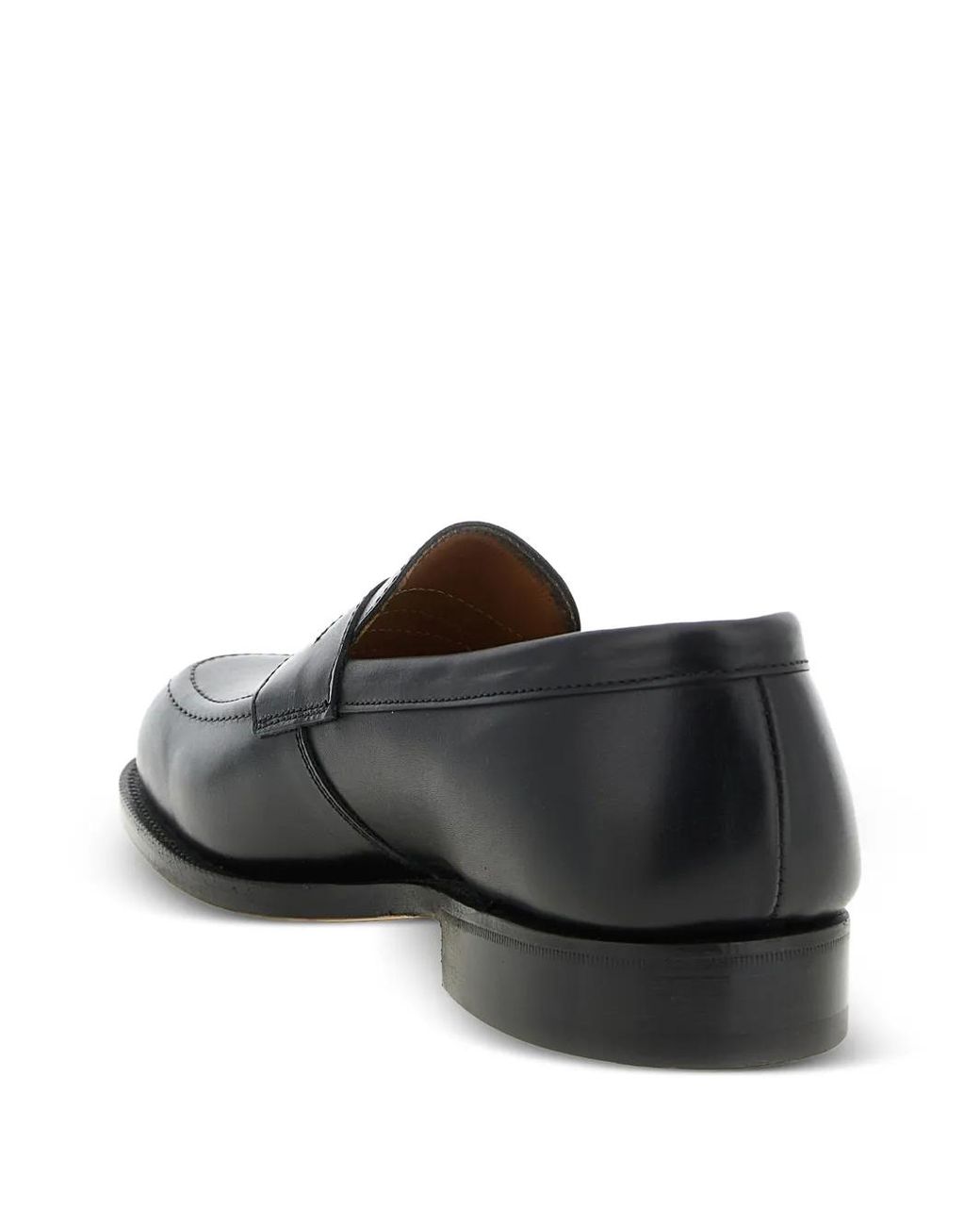 Tricker's Black Harvard Penny Loafers for men