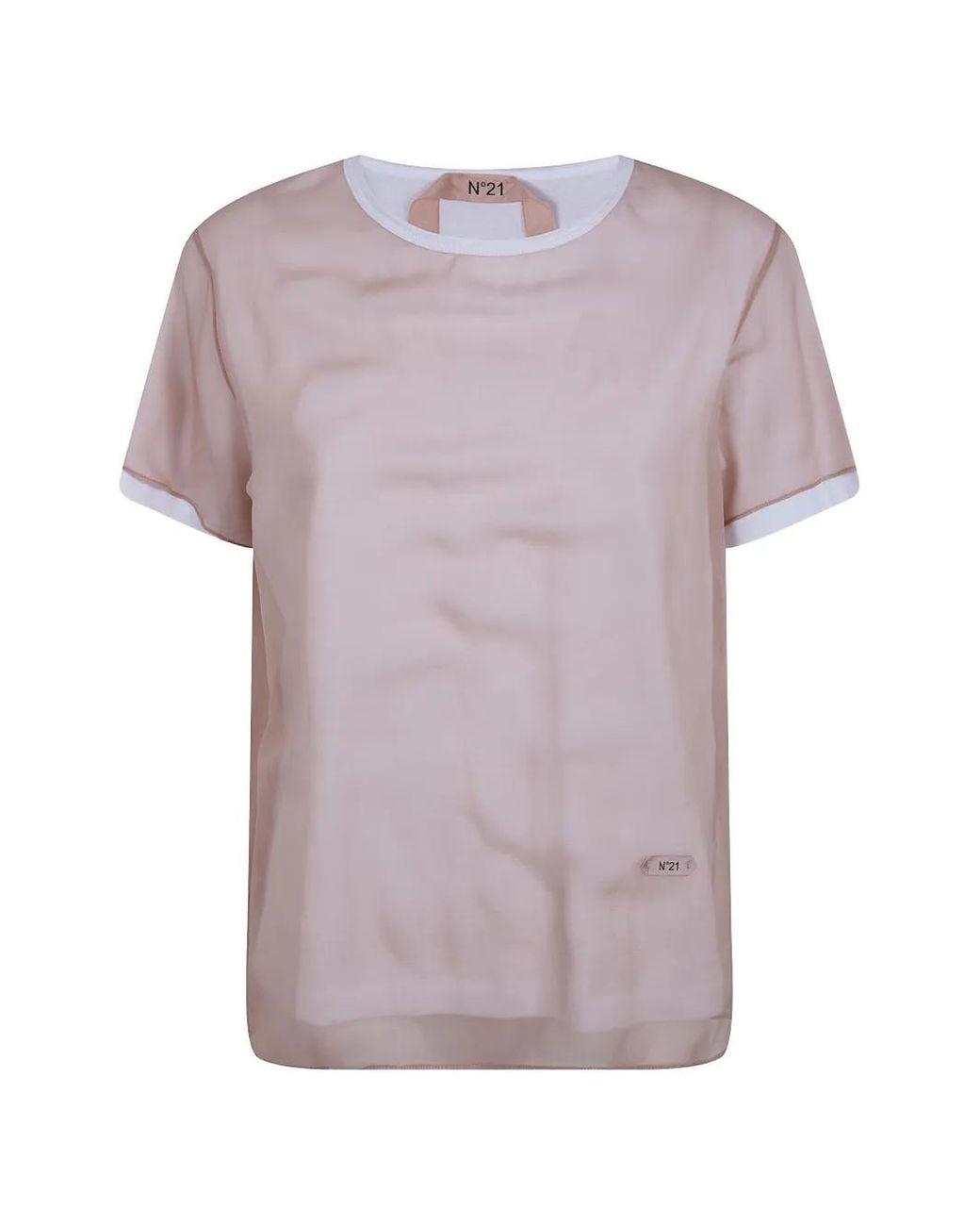 N°21 Pink Sheer T-Shirt