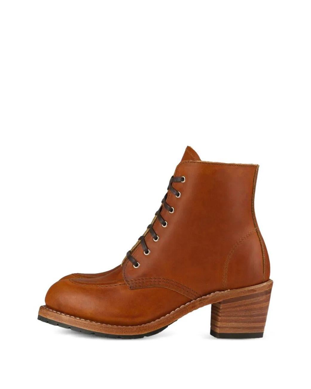 Red Wing Brown Clara Lace-Up Boots
