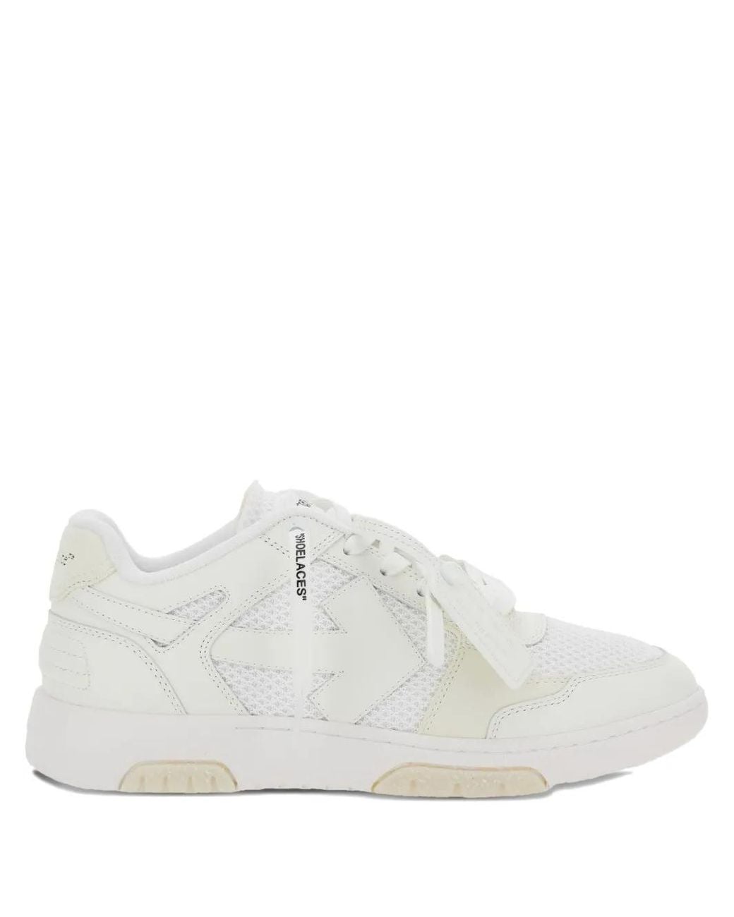 Off-White c/o Virgil Abloh Slim Out Of Office Sneakers in White
