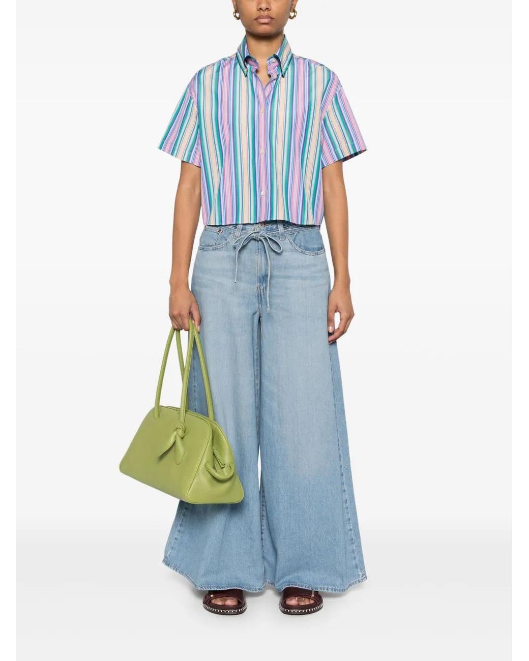 Levi's Blue Superwide Jeans