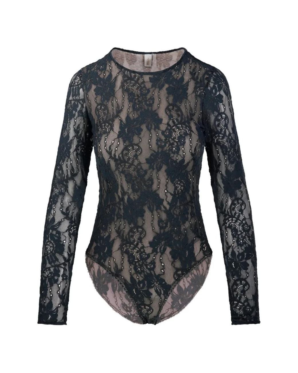 Zimmermann Black Lace Bodysuit