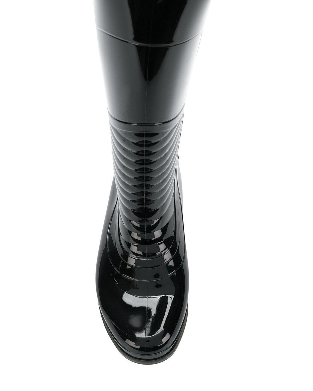 Raf Simons block-heel 75mm boots - Black