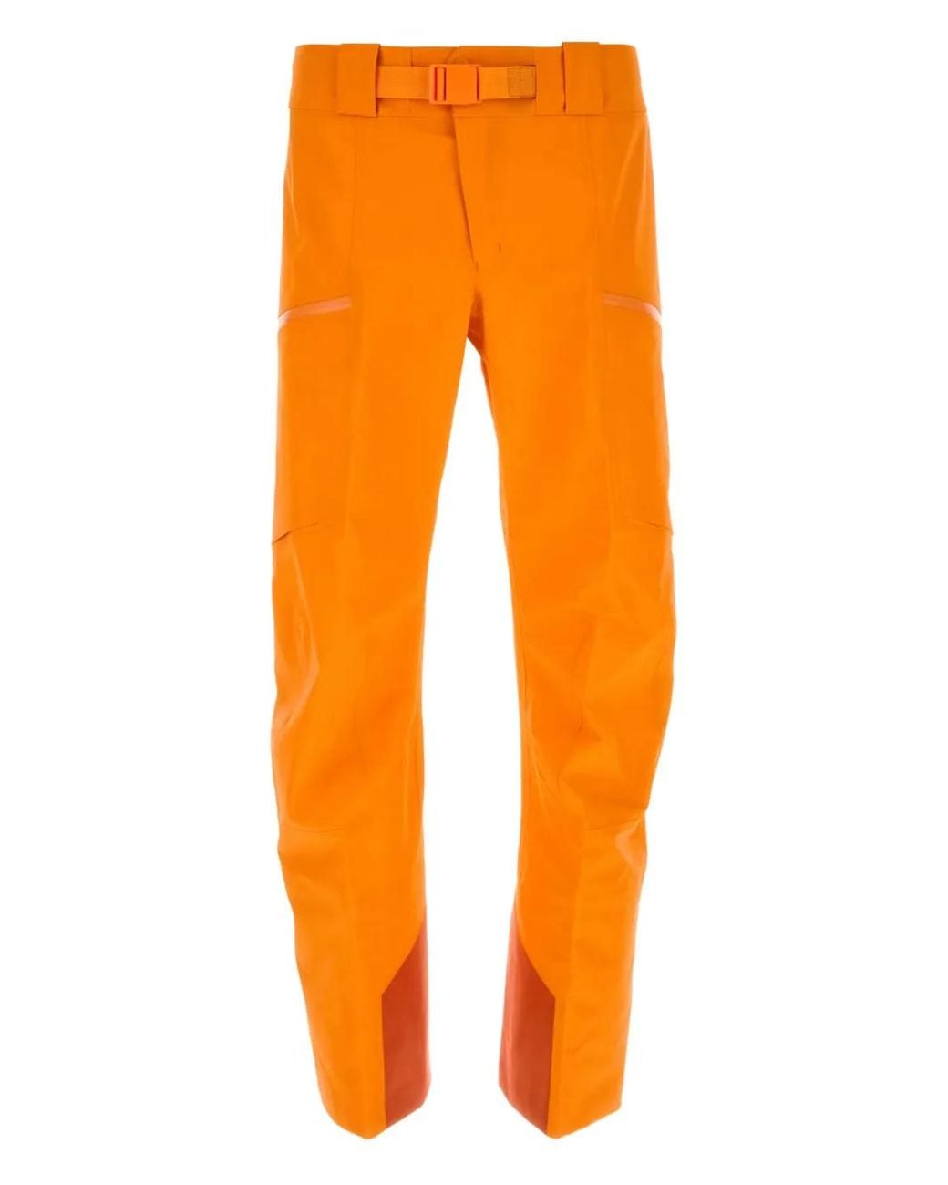 Arc'teryx Orange Sabre Zip-Pockets Trousers for men
