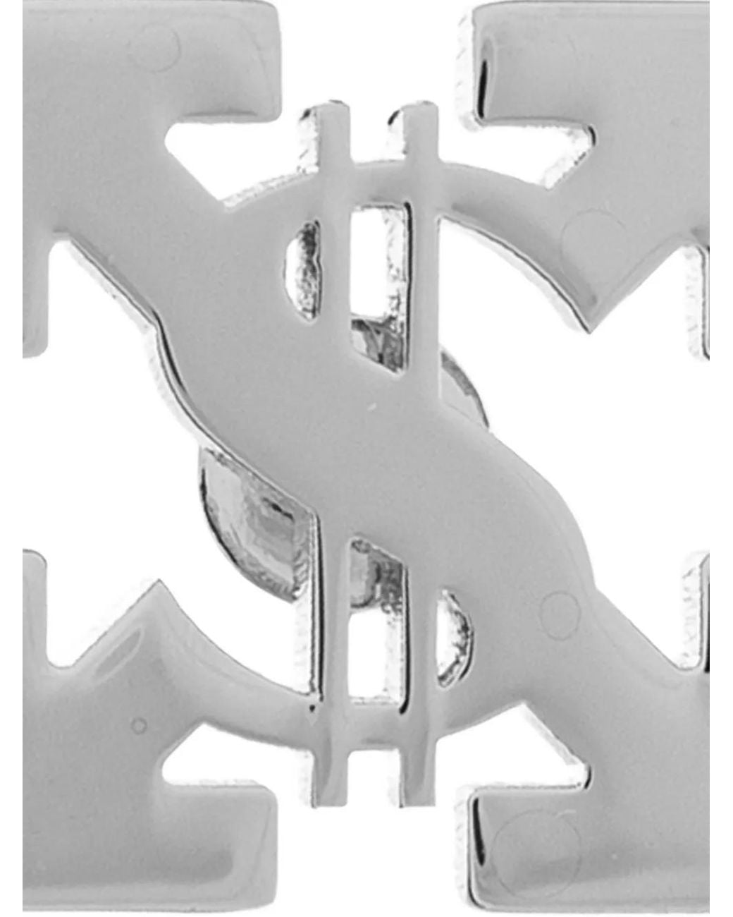 Off-White c/o Virgil Abloh White Arrows Dollar-Sign Earring for men