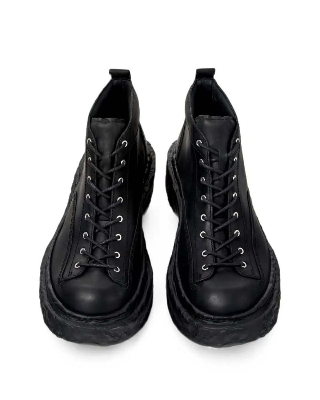 CAMPERLAB Black Vamonos Leather Ankle Boots