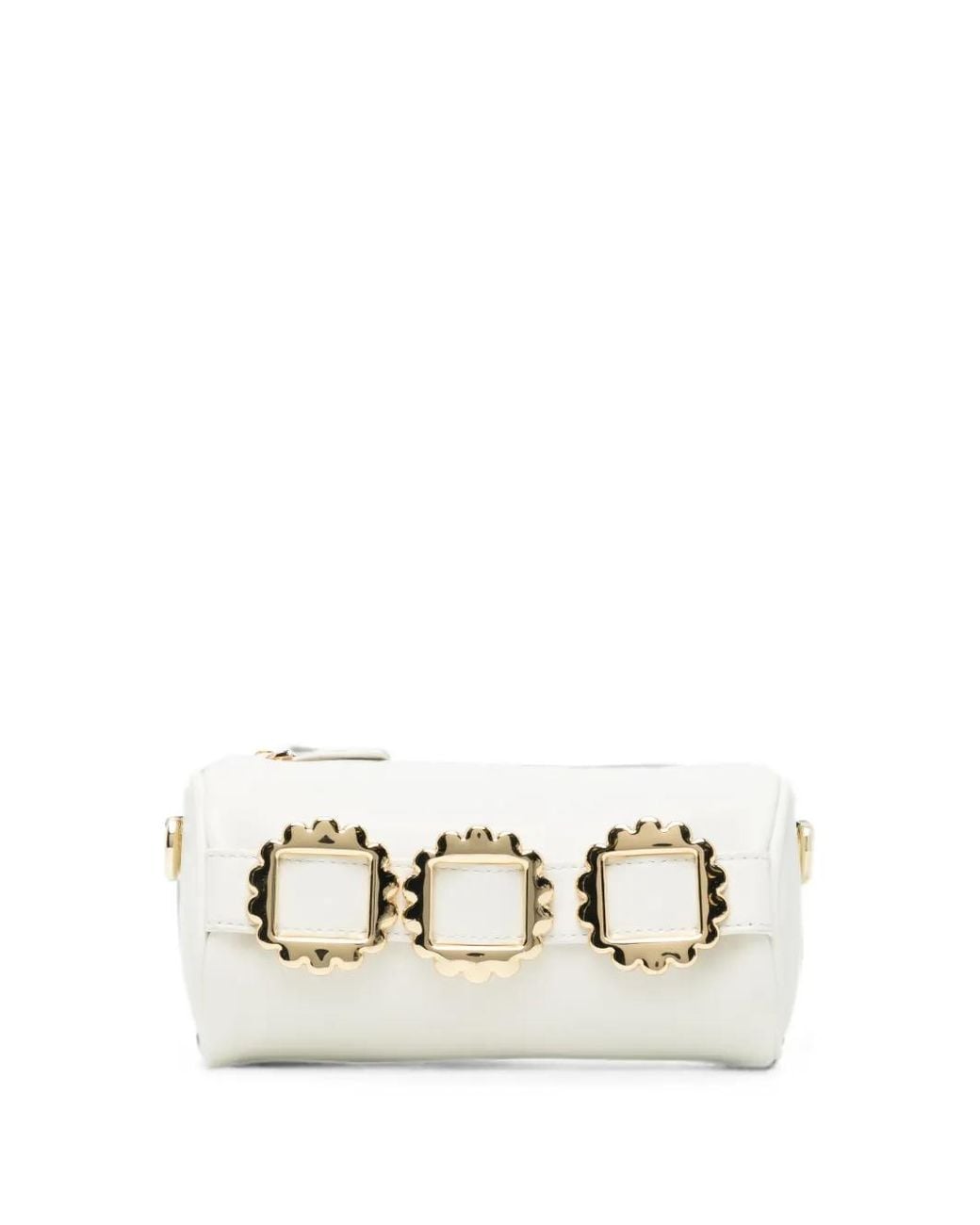 Cynthia Rowley White Mini Sac À Main Drum