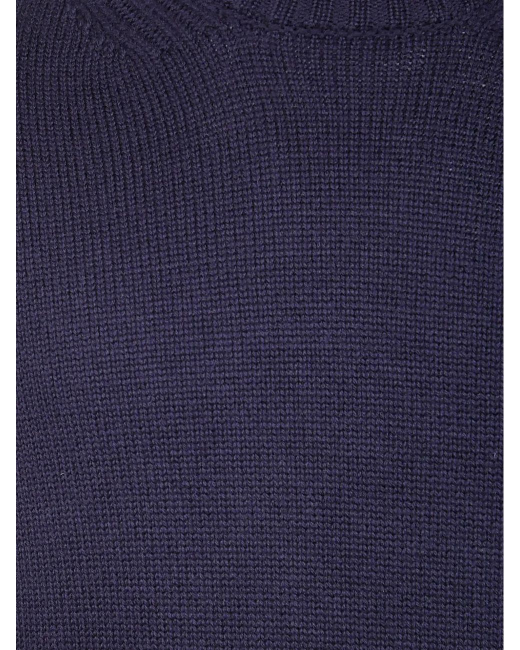 Dondup Blue Roll-Neck Sweater for men