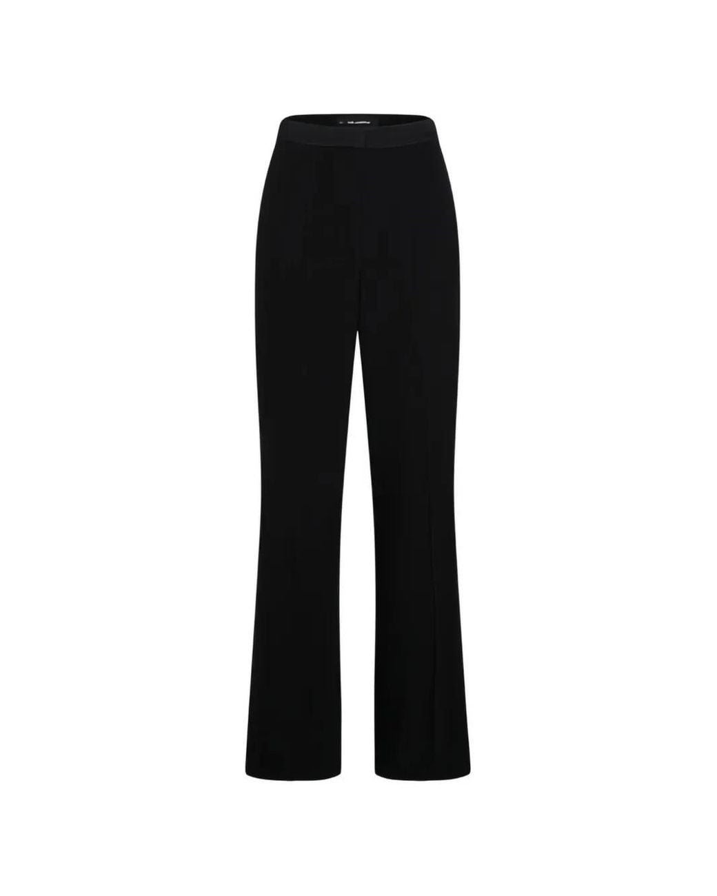 Karl Lagerfeld Black Tailored Trousers