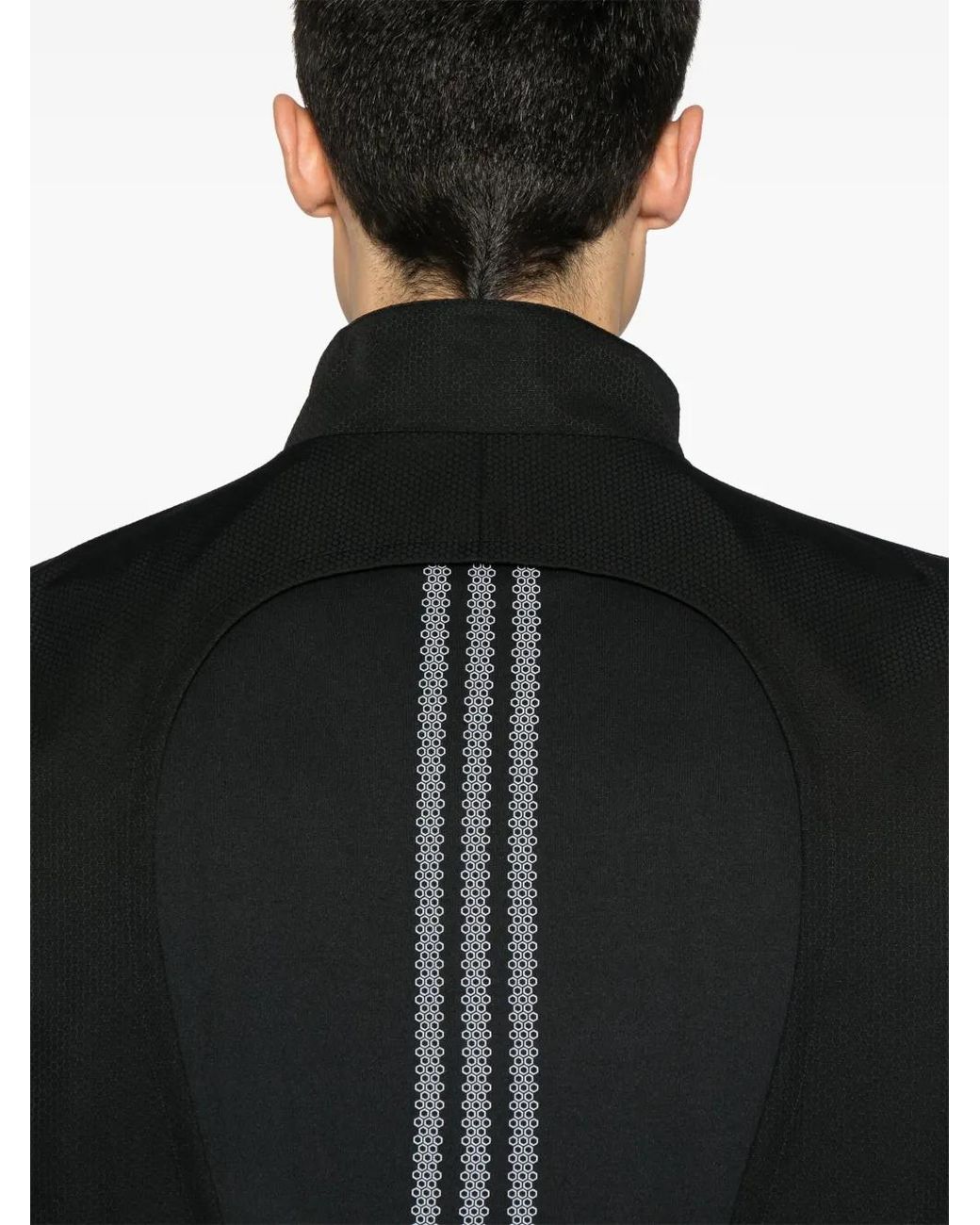 Adidas Black Trefoil-Logo Jacket for men