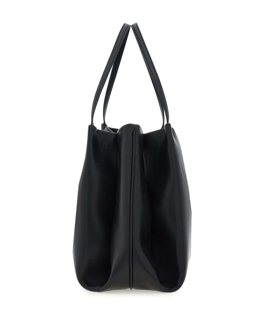 Ferragamo Black Chic Medium Tote Handbag
