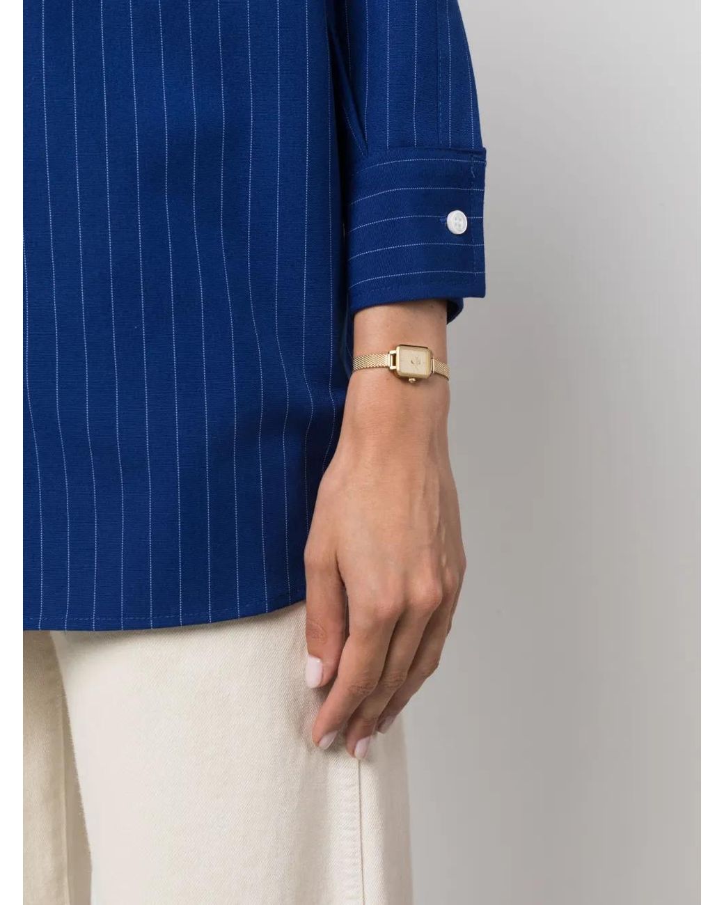 Daniel Wellington White Quadro Mini 19Mm