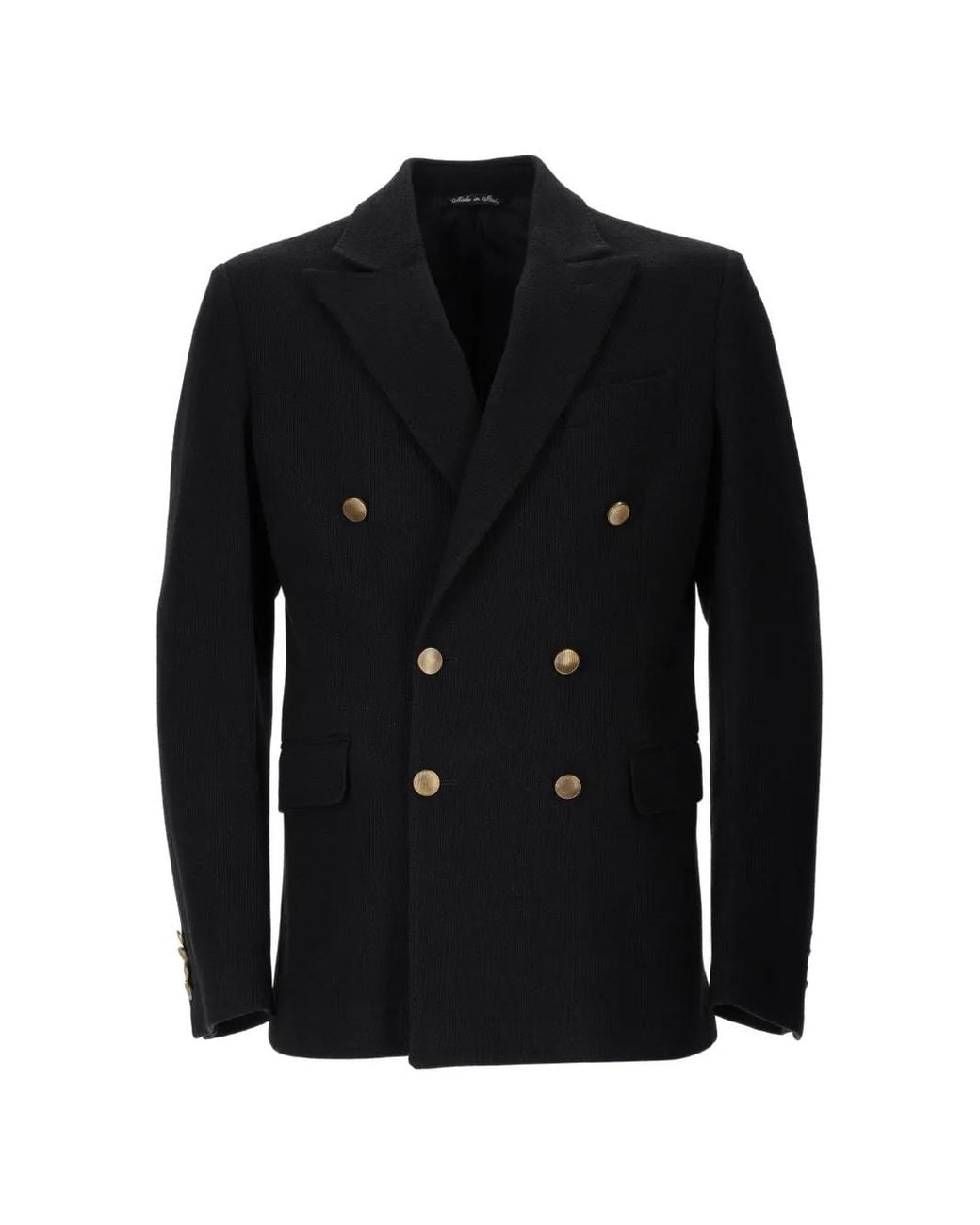 Colamarino Black Blazer À Boutonnière Croisée for men