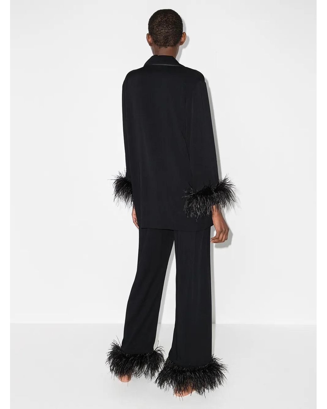 Sleeper 'black Party Two Piece Pyjama Set'
