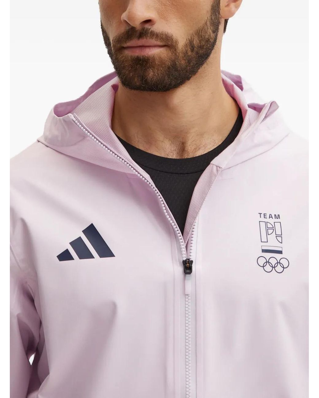 Adidas Jack Met Capuchon in het Purple voor heren