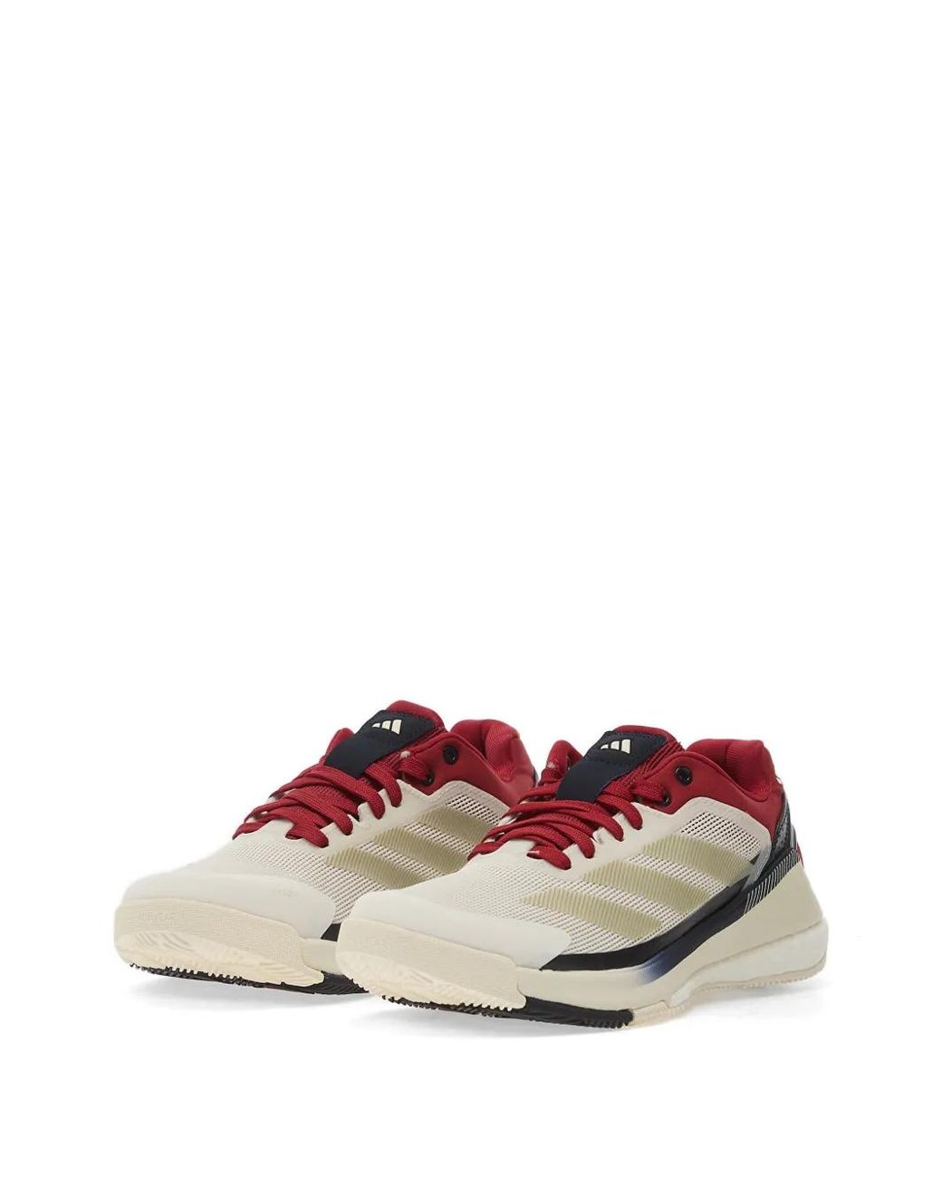 Adidas White Baskets Crazyquick Boost Padel