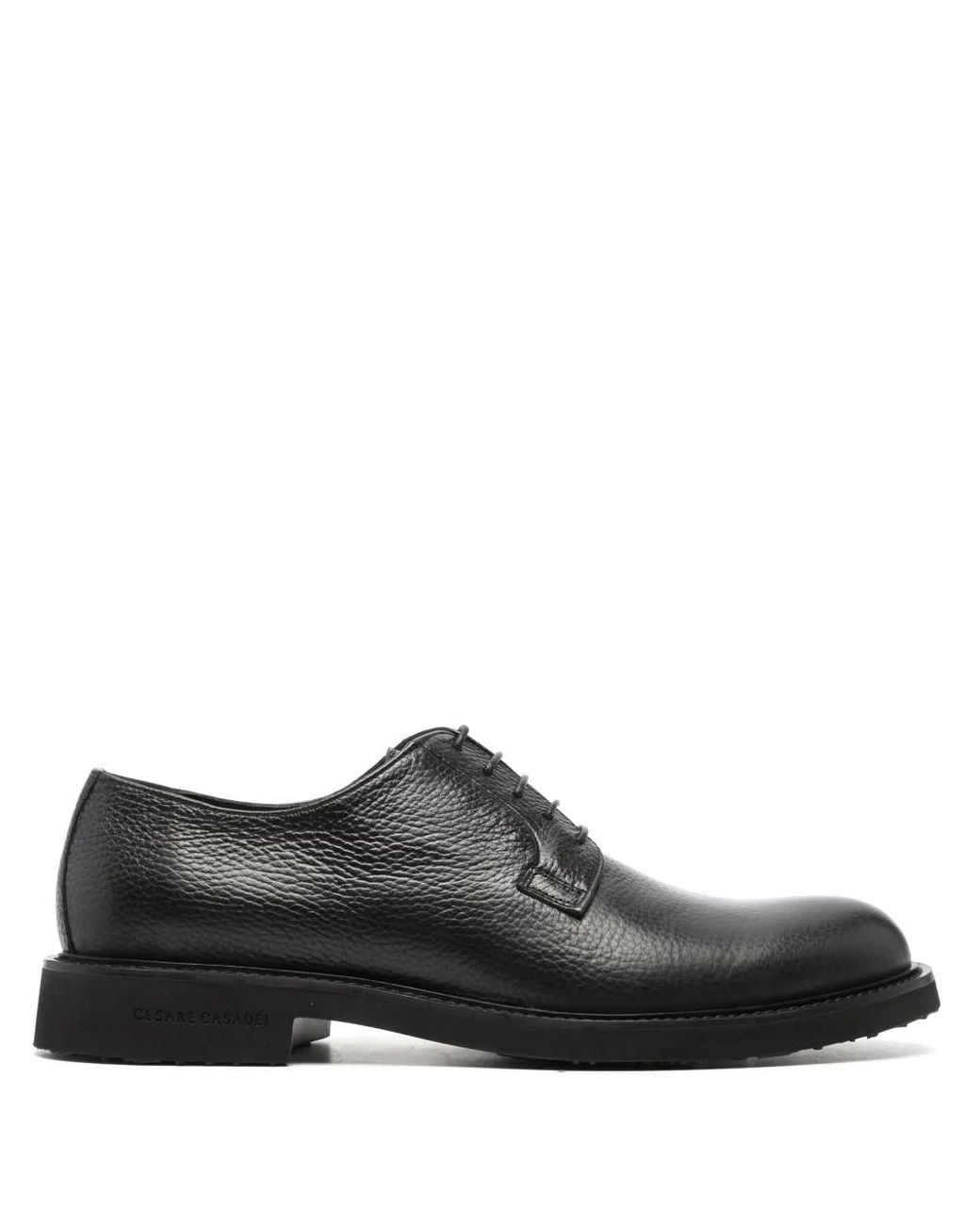 Casadei Black Cervo Formal Shoe for men