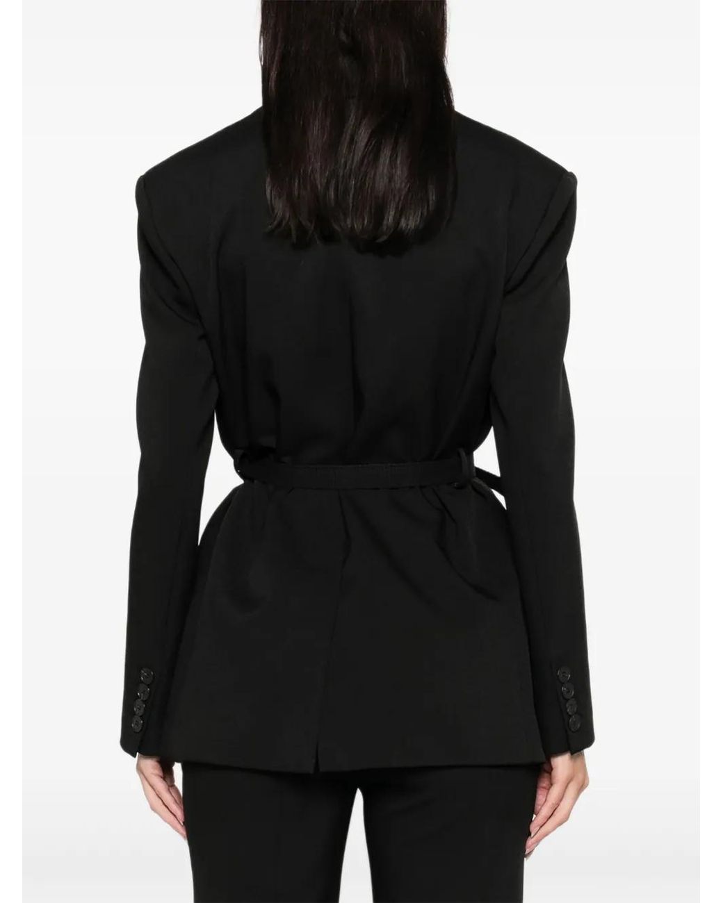 DR. HOPE Black Belted Blazer