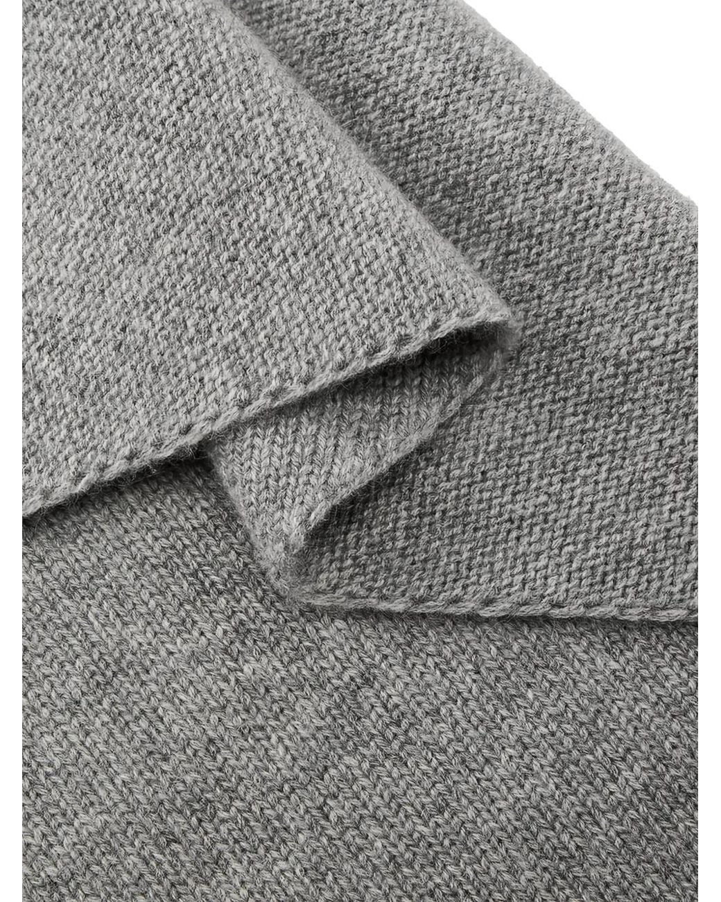 Extreme Cashmere Gray Witch 2 Knitted Cashmere Scarf